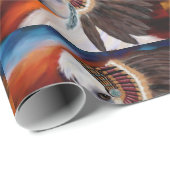 Witte Afghaanse windhond Cadeaupapier (Rol Hoek)