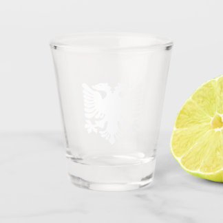 witte albanese zeearend shot glas