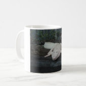 witte alligator koffiemok (Voorkant links)