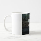 witte alligator koffiemok (Links)