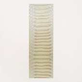 Witte anaconda huidpatroon yogamat (Voorkant)
