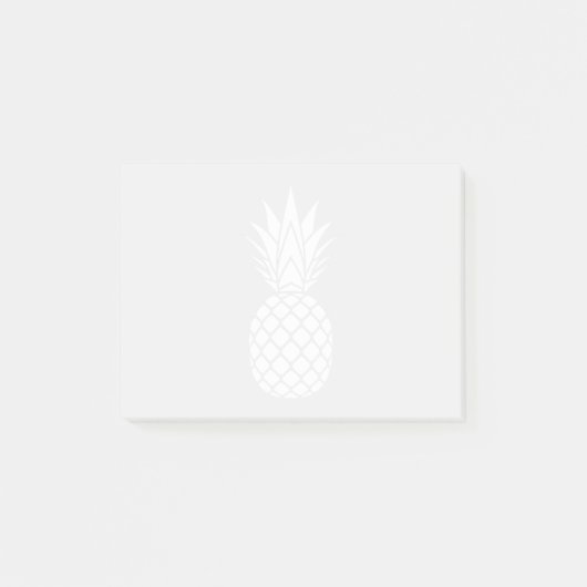 Witte ananas Post-it Nota's Post-it® Notes (Voorkant)