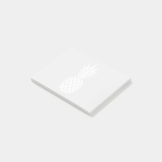 Witte ananas Post-it Nota's Post-it® Notes (Schuin)