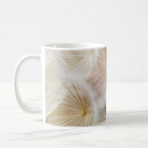 Witte andelium bloemen koffiemok