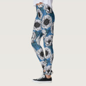 Witte anemontuin leggings (Links)