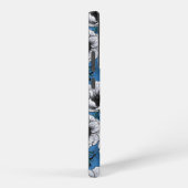 Witte anemontuin samsung galaxy hoesje (Rechterkant)