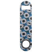 Witte anemontuin speed flessenopener (Voorkant)