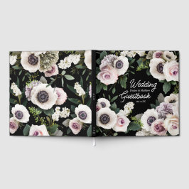 Witte Anemoon op Echte Zwarte Gastenboek