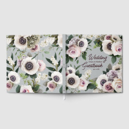 Witte Anemoon op Noordelijke Druppelgrijze Gastenboek