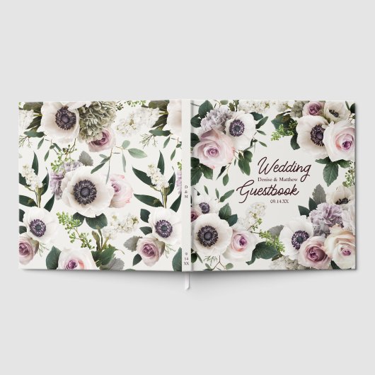 Witte Anemoon op Sneeuwwitje Gastenboek (Volledig)