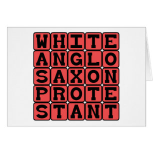 Witte Angelsaksische protestant, WASP