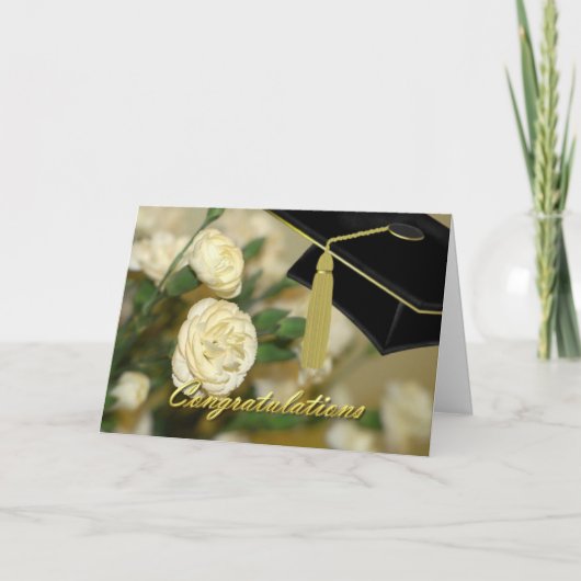 Witte Anjers Afstuderen Kaart (Voorkant)