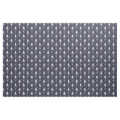 Witte anker/witte zweefboot silhouet stof (Yard (91,4 cm))