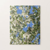 Witte appel bloesems legpuzzel (Verticaal)