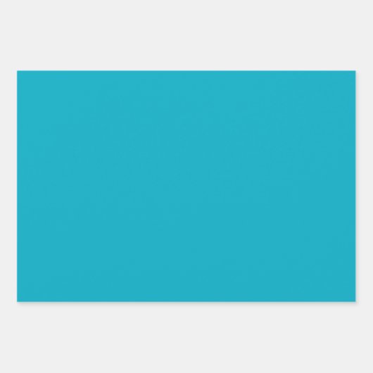 Witte Aqua Blue Sparkle kerstboom Inpakpapier Vel (Voorkant 2)