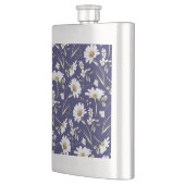 Witte Aquarel Bloemen Flacon (Links)