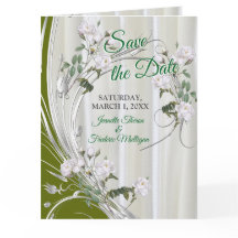 Witte aquarel Rozen geschilderd op champagne zijde