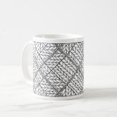 WITTE ARGYLE BREISEL Witte Mok (Voorkant links)