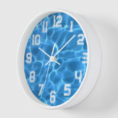 Witte Atletische Omtrek Grunge Nummer Zwembad (Hoek)