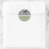 Witte Azalea's Bewaar De Datum Sticker (Tas)