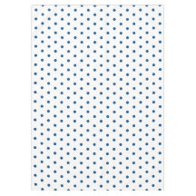 Witte Azure Blauwe Stippen