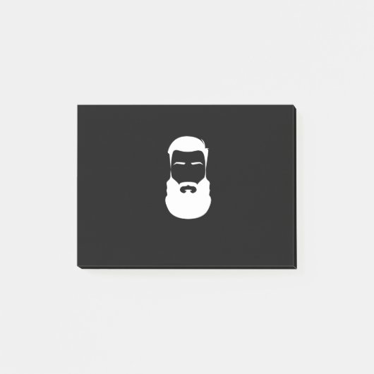 Witte Baard Post-it® notes (Voorkant)
