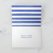 Witte baardheden op streep kaart (Binnen)