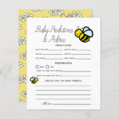 Witte Baby honingbijen en advies (Voorkant / Achterkant)