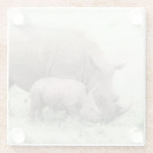 Witte Baby Onderzetters (Achterkant)