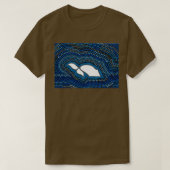Witte Baby walvis T-shirt (Design voorkant)