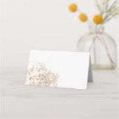 witte baby's adem bloemen plaatskaartje (Achterkant)