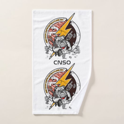 WITTE BADKSERVIET BAD HANDDOEK (Handdoek)