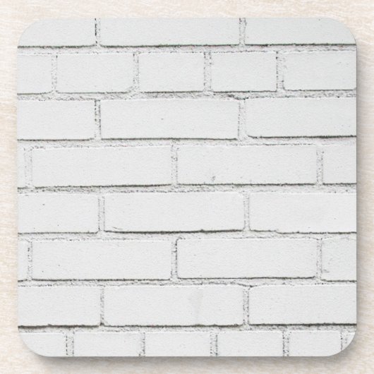 witte baksteen onderzetter set (Voorkant)