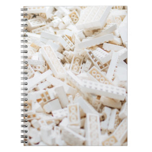 witte bakstenen notitieboek