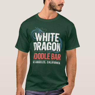 Witte balk voor dragon t-shirt