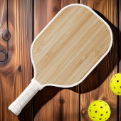 Witte Bamboe Pickleball Paddle