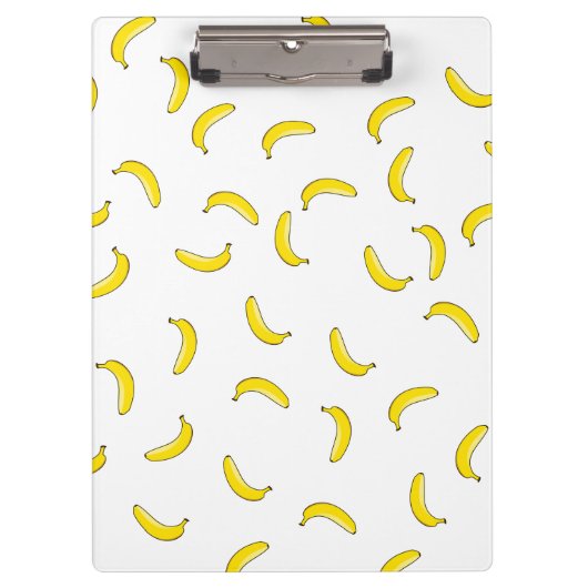 Witte banaan klembord (Voorkant)