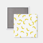 Witte banaan magneet (Voorkant / Achterkant)