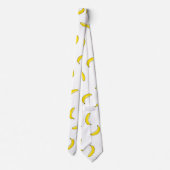 Witte Banaan Stropdas (Achterkant)