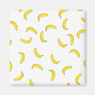 Witte bananen magneet