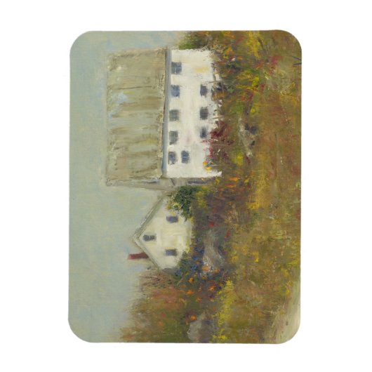 Witte Barn Magneet (Verticaal)