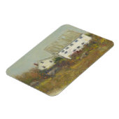 Witte Barn Magneet (Linkerzijde)