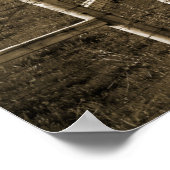 witte barn poster (Hoek)