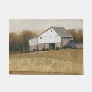 Witte Barn Uitzicht Deurmat