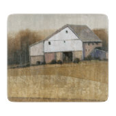 Witte Barn-Uitzicht Snijplank (Voorkant)