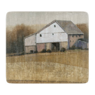 Witte Barn Uitzicht Snijplank