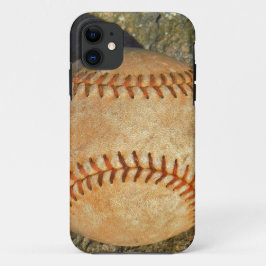 Witte Baseball rode roodheid Case-Mate iPhone Case