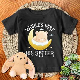 Witte Beer + Maan. Beste grote zus ter wereld