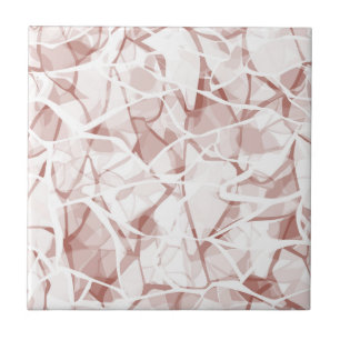 witte beige abstract mode moderne patroon tegeltje