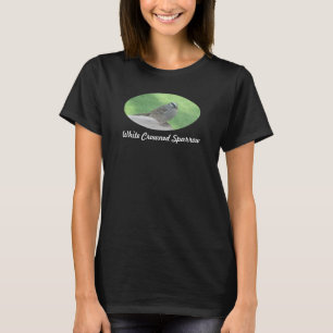 Witte Bekroonde Mus Organisch Shirt - de V.S.